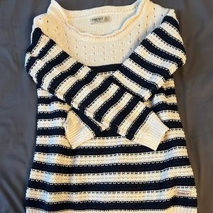 Timeout Navy Stripped Sweater